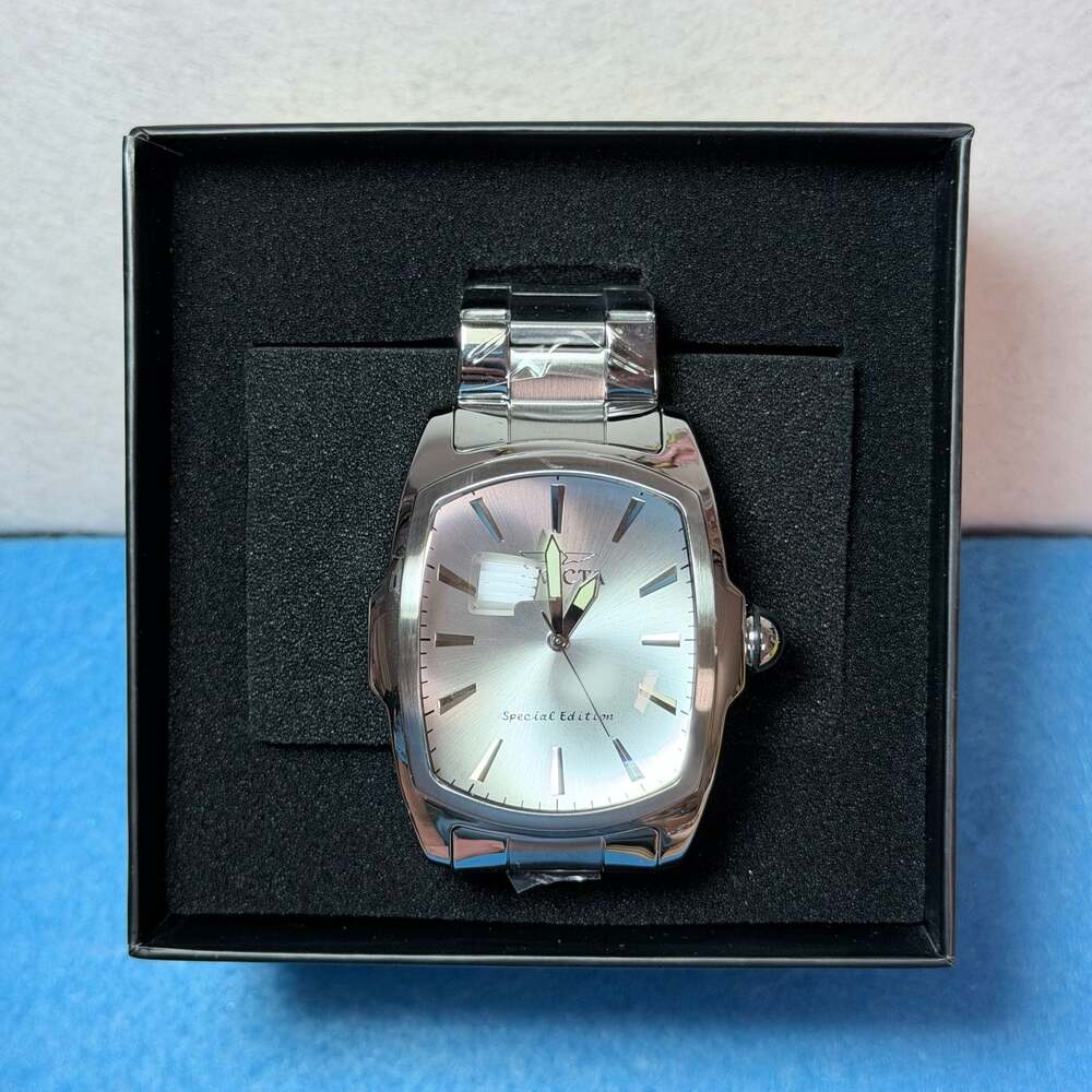 Invicta Lupah Special Edition Men Silver Dial Watch